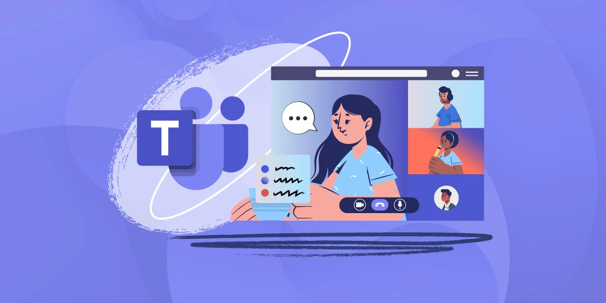 Encabezado Microsoft Teams