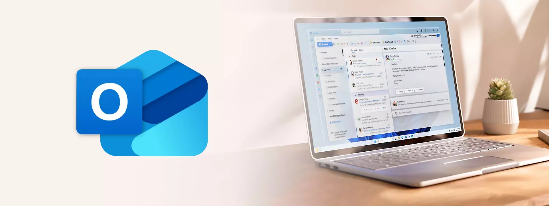Encabezado Outlook